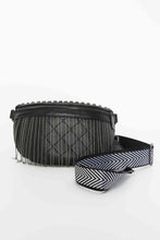 Load image into Gallery viewer, Adored PU Leather Studded Sling Bag with Fringes
