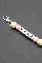 Load image into Gallery viewer, Assorted 2-Pack Mama Beaded Tassel Keychain
