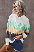 Load image into Gallery viewer, Tie-Dye Drawstring Pullover Hoodie
