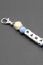 Load image into Gallery viewer, Assorted 2-Pack Mama Beaded Tassel Keychain
