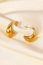 Load image into Gallery viewer, Stainless Steel C-Hoop Earrings
