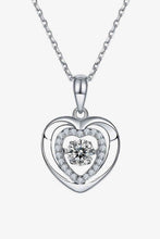 Load image into Gallery viewer, Moissanite Heart Pendant Necklace
