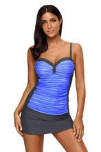 Load image into Gallery viewer, Two-Tone Sweetheart Neck Two-Piece Swimsuit
