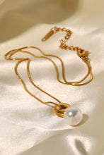 Load image into Gallery viewer, Freshwater Pearl Pendant 18K Gold-Plated Necklace
