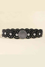 Load image into Gallery viewer, Round Shape PU Leather Belt
