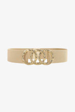 Load image into Gallery viewer, Zinc Alloy Buckle Elastic Wide Belt
