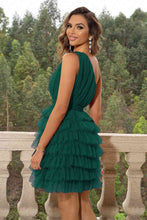 Load image into Gallery viewer, One-Shoulder Sleeveless Dress
