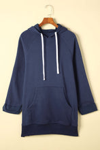 Load image into Gallery viewer, Side Slit Raglan Sleeve Hoodie
