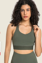 Load image into Gallery viewer, Feel Like Skin Racerback Halter Neck Sports Bra
