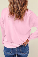 Load image into Gallery viewer, CHRISTMAS Round Neck Dropped Shoulder Sweatshirt
