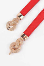 Load image into Gallery viewer, Zinc Alloy Buckle PU Leather Belt
