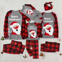 Load image into Gallery viewer, MERRY CHRISTMAS Graphic Top and Plaid Pants Set
