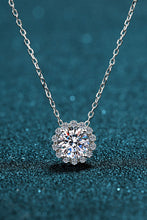 Load image into Gallery viewer, Flower-Shaped Moissanite Pendant Necklace
