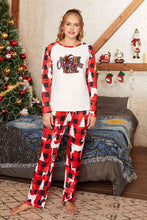 Load image into Gallery viewer, MERRY CHRISTMAS Y&#39;ALL Graphic Top and Pants Set
