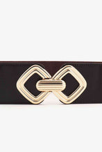 Load image into Gallery viewer, Geometric Buckle Elastic Wide Belt
