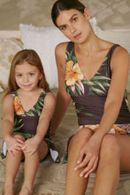 Load image into Gallery viewer, Marina West Swim Full Size Clear Waters Swim Dress in Aloha Brown
