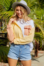 Load image into Gallery viewer, Color Block Textured Drop Shoulder Shacket
