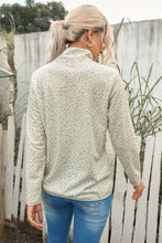 Load image into Gallery viewer, Leopard Print Snap Front Sweatshirt
