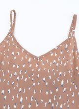 Load image into Gallery viewer, Printed Frill Trim V-Neck Tiered Cami
