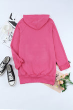 Load image into Gallery viewer, Side Slit Raglan Sleeve Hoodie
