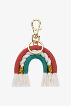 Load image into Gallery viewer, Random 4-Pack Rainbow Tassel Key Chain
