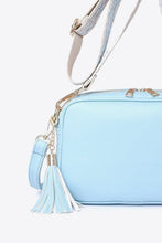 Load image into Gallery viewer, PU Leather Tassel Crossbody Bag
