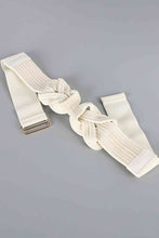 Load image into Gallery viewer, PU Leather Wide Elastic Belt

