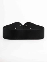 Load image into Gallery viewer, Alloy Buckle Elastic PU Belt
