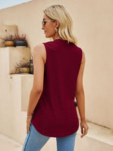 Load image into Gallery viewer, Eyelet Notched Tank
