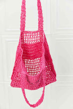 Load image into Gallery viewer, Fame Tropic Babe Staw Tote Bag
