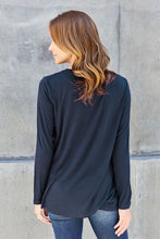 Load image into Gallery viewer, Basic Bae Full Size V-Neck Long Sleeve Top
