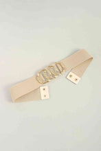 Load image into Gallery viewer, Zinc Alloy Buckle Elastic Wide Belt
