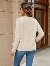 Load image into Gallery viewer, Round Neck Raglan Sleeve Sweater
