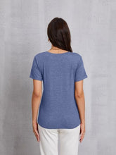 Load image into Gallery viewer, LOVE V-Neck Short Sleeve T-Shirt
