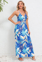 Load image into Gallery viewer, Printed Surplice Maxi Cami Dress
