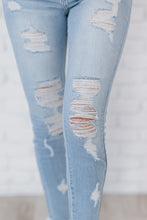 Load image into Gallery viewer, Kancan At Last Distressed Button Fly Skinny Jeans
