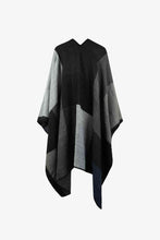 Load image into Gallery viewer, Color Block Open Front Poncho
