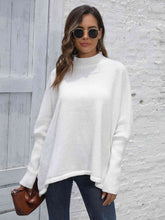 Load image into Gallery viewer, Loose Hem Plain Sweater
