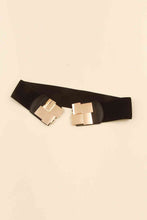 Load image into Gallery viewer, Geometric Buckle Elastic Wide Belt
