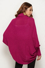 Load image into Gallery viewer, Open Front Dolman Sleeve Longline Cardigan
