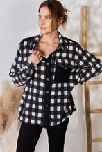 Load image into Gallery viewer, Hailey &amp; Co Full Size Plaid Button Up Jacket
