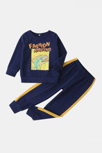 Load image into Gallery viewer, Boys Dinosaur Graphic T-Shirt and Pants Set
