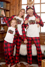 Load image into Gallery viewer, MERRY CHRISTMAS Graphic Top and Plaid Pants Set
