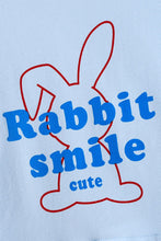 Load image into Gallery viewer, RABBIT SMILE CUTE Graphic Tee and Shorts Set
