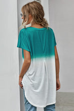 Load image into Gallery viewer, Ombre Color Block Shirt

