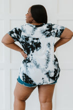 Load image into Gallery viewer, Sew In Love Abstract Print Art Full Size Run Printed Notched Tee
