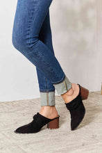 Load image into Gallery viewer, East Lion Corp Pointed-Toe Braided Trim Mules
