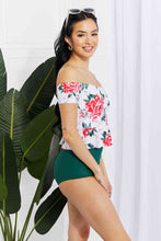 Load image into Gallery viewer, Marina West Swim Coastal Cutie Off-Shoulder Swim Tankini Set
