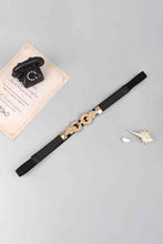 Load image into Gallery viewer, Zinc Alloy Buckle PU Leather Belt
