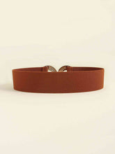 Load image into Gallery viewer, Geometric Buckle Elastic Wide Belt
